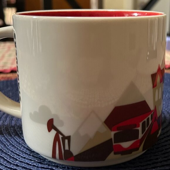 Starbucks Calgary 2015 You Are Here 14-oz Ceramic Mug - Picture 3 of 6
